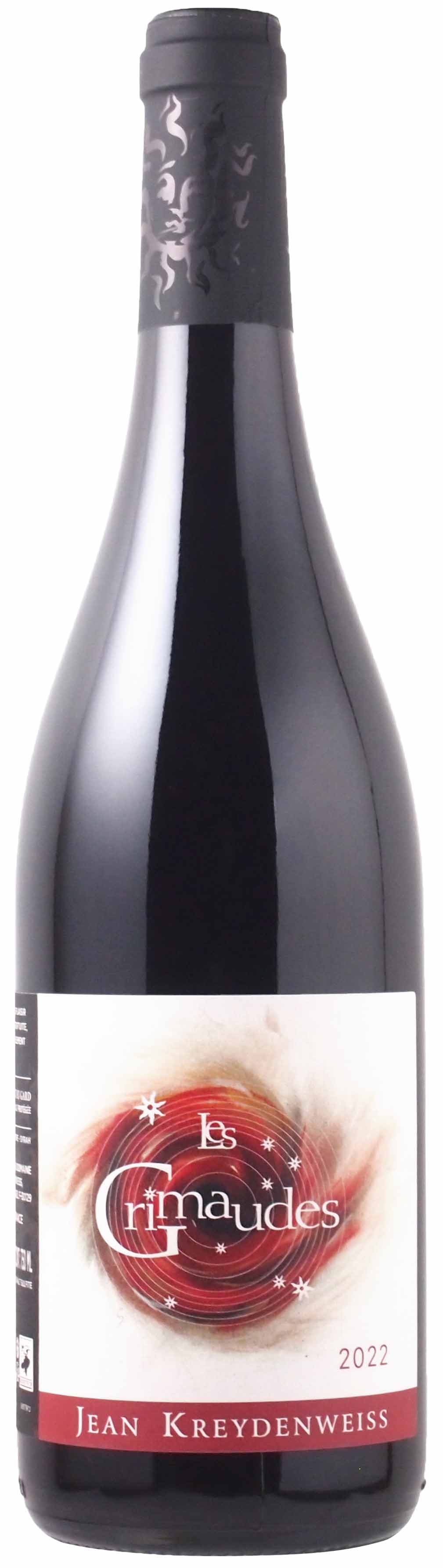 ジャン・クライデンヴァイス レ・グリモウド IGPコトー・デュ・ポン・デュ・ガール 赤 2022